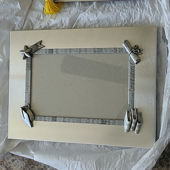 Graduation silver picture frames - Picture 2 of 6